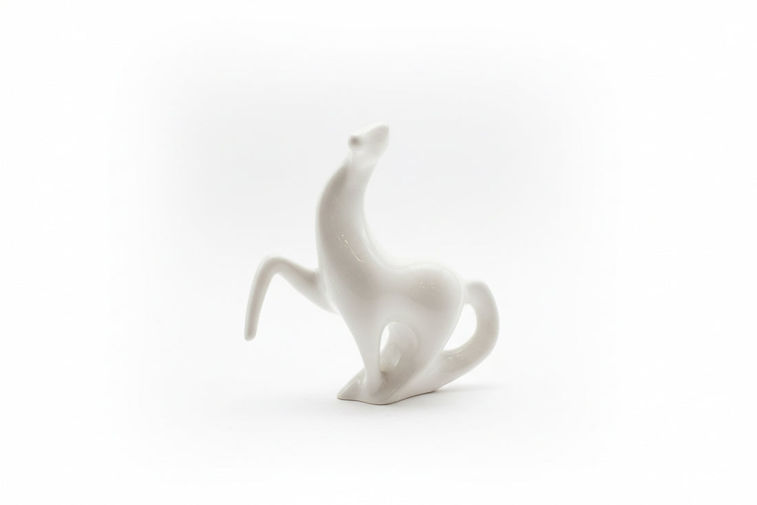 Royal Dux Bohemian Porcelain Stallion