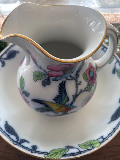Pichet et cuvette en céramique antique Losol Ware