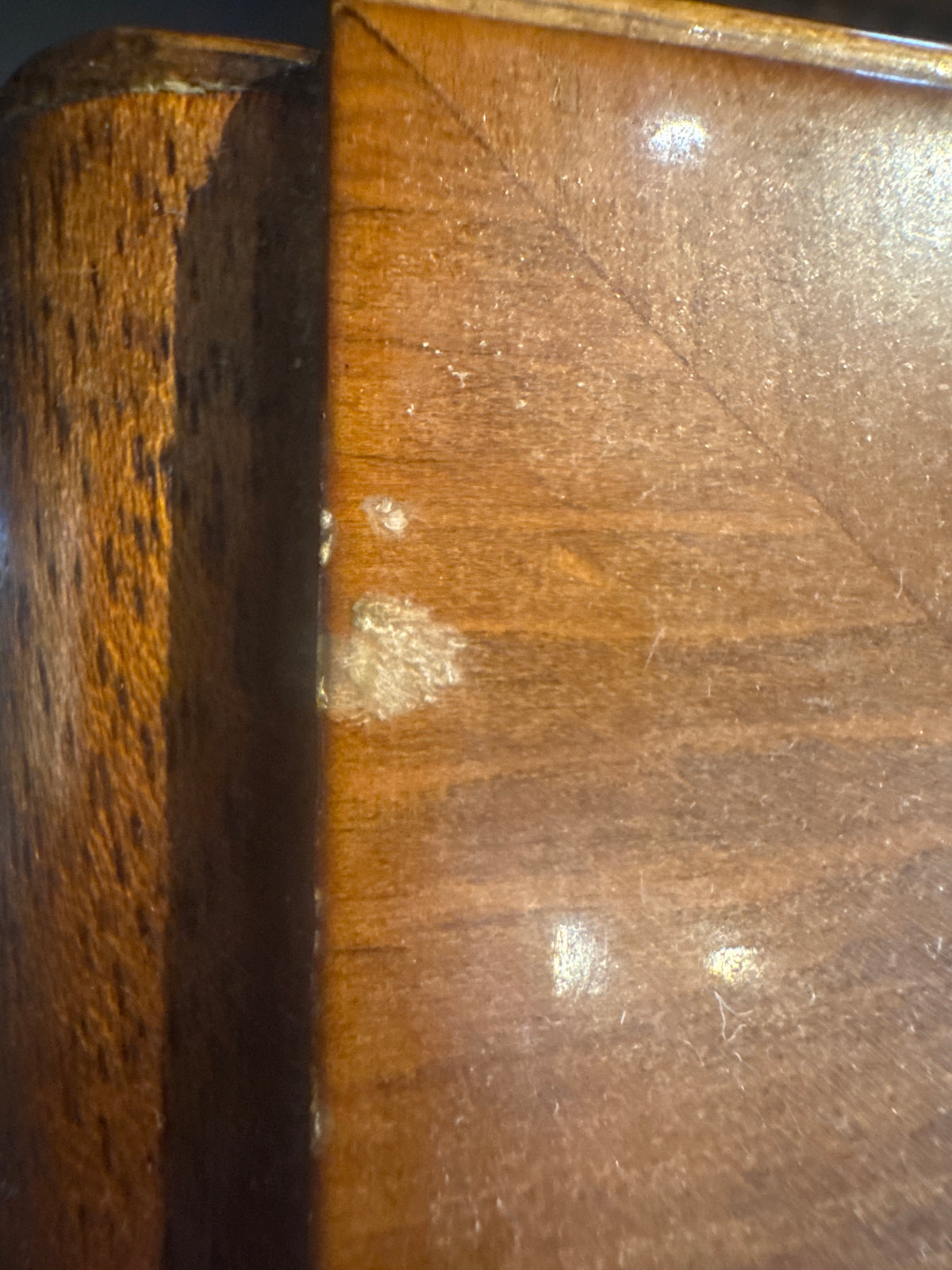 Regency-Style Burr Walnut Drop-Leaf Sofa Table