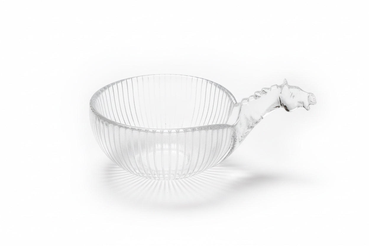 Coupe vintage à tête de cheval par Kosta Boda, Kjell Engman