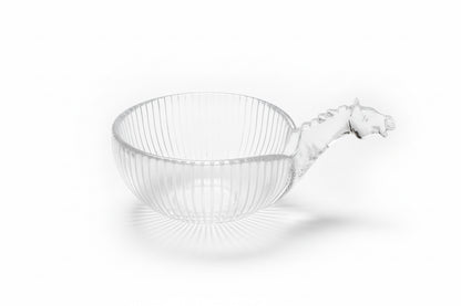Coupe vintage à tête de cheval par Kosta Boda, Kjell Engman
